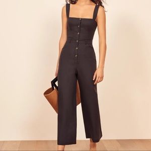 Reformation Tyler Linen Jumpsuit